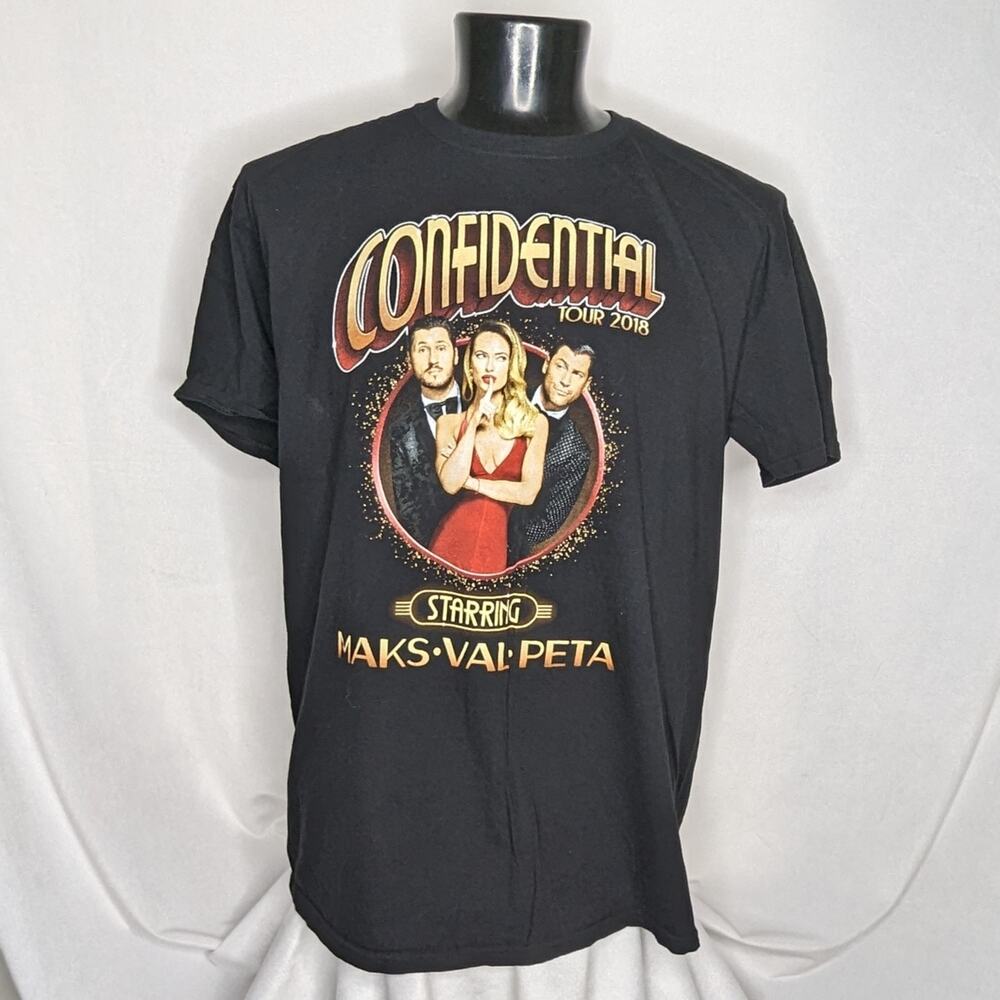 Men's Shirt Graphic Cotton T-shirt for Men Black 2XL
